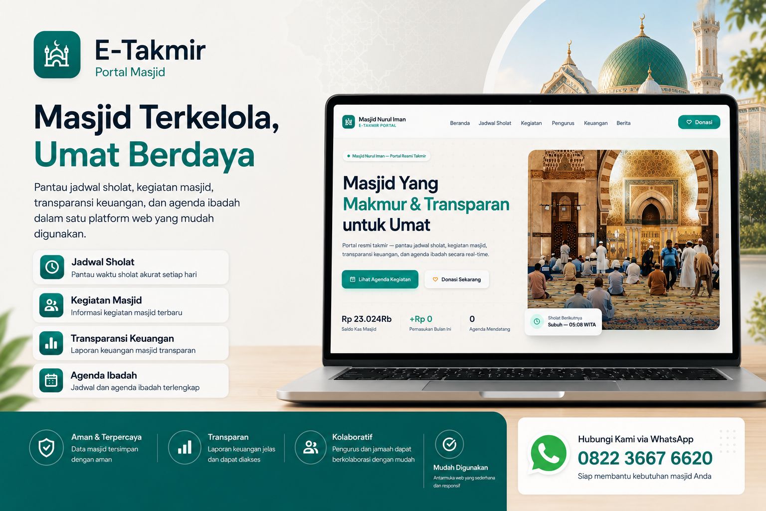 PORTAL MASJID BERBASIS WEB