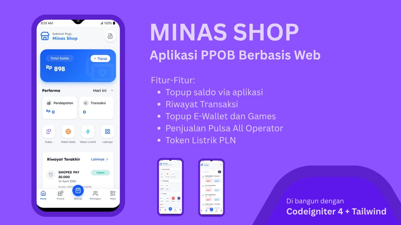 APLIKASI PPOB BERBASIS WEB